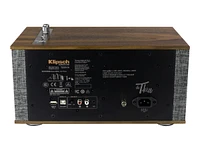Klipsch The Three II Wireless Bluetooth Shelf Stereo Speaker - Walnut - THETHREEWII - Open Box or Display Models Only