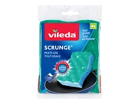 Vileda Multi-Use Scrunge - 4 pack