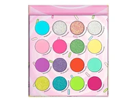 KimChi Chic Beauty Donut Collection Eyeshadow Palette - 16 colors - Rainbow Sprinkles (01)