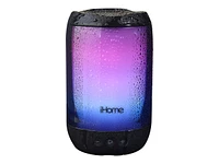 iHome PlayGlow+ Bluetooth Rechargeable Speaker - Black - IBT820B