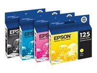 Epson 125 Colour Multi-Pack Ink Cartridge - T125520