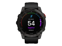 Garmin epix Gen 2 Sapphire Sport Watch - Black Titanium - 010-02582-10