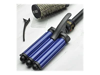 Hot Tools Three-Barrel Waver - Black - HTIR1594F