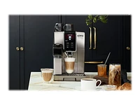 De'Longhi Dinamica Plus Fully Automatic Smart Espresso Machine with Cappuccino- Titanium