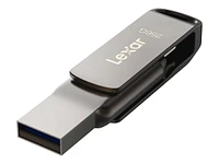 Lexar JumpDrive D400 USB 3.1 Flash Drive - 256GB - LJDD400256G-BNQNU