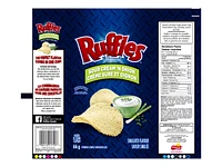 Ruffles Potato Chips - Sour Cream 'N Onion - 66g