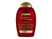 OGX Frizz-Free + Keratin Smoothing Oil 5-In-1 Benefits Shampoo - 385ml