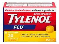 Tylenol* Extra Strength Flu Daytime Tablets - 20s