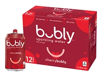 Bubly Sparkling Water - Cherry - 12x355ml