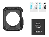 Spigen Rugged Armor for Apple Watch Series 3/2/1 - 38mm - Black - SGP11496