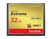 SanDisk Extreme 32 GB CompactFlash Memory Card - SDCFXSB-032G-G46