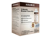 Keurig 3 Month Brewer Care Bundle Accessory Kit for Coffee Machine