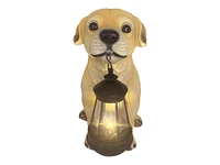 Collection by London Drugs Solar Decoration Garden Light - Dog - Tan