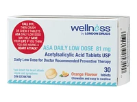 Wellness by London Drugs Acetylsalicylic Acid Tablets - 30's