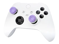 KontrolFreek FPS Freek Galaxy Gamepad Attachment Tip Pads for Xbox Series X, S, Xbox One - Purple On Silver - 2807-XBX