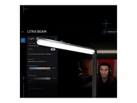 Logitech G Litra Beam Premium LED Gaming Key Light with TrueSoft Lamp Head - 946-000019