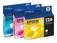 Epson 126 Durabrite Ultra High-Capacity Colour Ink Cartridge - Multi-Pack - T126520-S