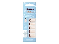 Sally Hansen Salon Effects Perfect Manicure Hershey's Kisses False Nails Kit - Coffin - Sweet Like Kisses (CO2021) - 24's