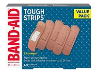 BAND-AID Tough Strips Value Pack Bandages - 60's