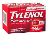 Tylenol* Extra Strength Acetaminophen eZ Tabs - 500mg