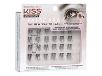 Kiss Falscara Lengthening Wisps Multipack - 24 piece - Black