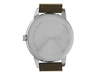 Timex Easy Reader Wristwatch - Brown/Silver-Tone - TW2V690009J