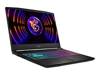 MSI Katana 15 Gaming Laptop - 15.6 Inch - 16 GB RAM - 1 TB SSD - Intel Core i7 12650H - RTX 4060 - Black - B12VFK-237CA