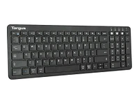 Targus Midsize Antimicrobial Multi-Device Bluetooth Keyboard - Black - AKB863US