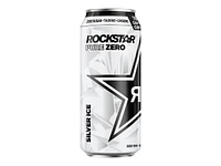 RockStar Pure Zero Energy Drink - Silver Ice - 473ml