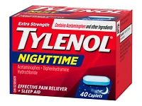 Tylenol* Extra Strength NightTime Caplets - 40's