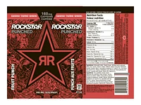 Rockstar Punched Fruit Punch - Energy drink - 473 ml