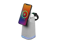 iHome iPBT70 Bluetooth Speaker with Wireless Charging - Grey - IPBT70G.EXV24G