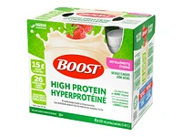 BOOST High Protein Drink - Strawberry - 6 x 237ml