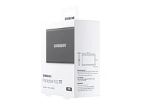 Samsung T7 Portable SSD - 1TB - Titan Gray - MU-PC1T0T/AM