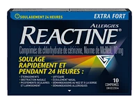 Reactine Allergy Extra Strength Cetirizine Hydrochloride Tablets - 10mg