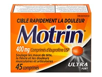 Motrin Super Strength Tablets - 45's