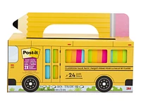 Post-it Super Sticky Classroom Value Pack School Bus - Notes - 76 x 76 mm - 1680 sheets (24 x 70)