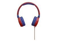 JBL Jr310 Wired On-Ear Headphones - Red - JBLJR310REDAM