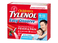 Tylenol* Easy Dissolve Pain Relief Acetaminophen Powder - Wild Berry - 16s