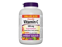 Webber Naturals Tropical Breeze Vitamin C Chewable Tablets - 500mg - 300s