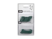 Danson Decor Christmas Tree Ornament Hangers Set - Green - 150's