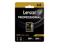 Lexar Professional 2000x Flash Memory Card - 64GB - LSD2000064G-BNNNU