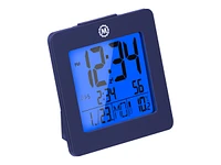 Marathon Digital Desk Clock - French Blue - CL030050FB