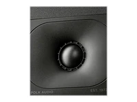 Polk High-Resolution Bookshelf Speakers - Pair - Black - Monitor XT15