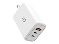 iQ USB-A & 2 x USB-C Power Adapter - IQACPD65CCAV