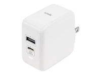 LOGiiX Power Plus 65 Duo USB-A & USB-C Power Adapter - LGX-13549