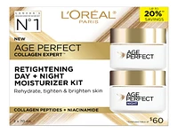 L'Oreal Paris Age Perfect Collagen Expert Retightening Day + Night Moisturizer Kit