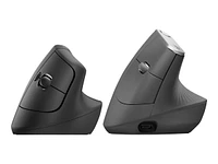 Logitech Lift Vertical Ergonomic Wireless Mouse - Graphite - 6876946