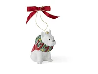 Spode Christmas Tree Ornament - French Bulldog