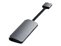 Satechi Type-C Dual Multimedia Adapter - Space Grey - ST-TCDMMAM